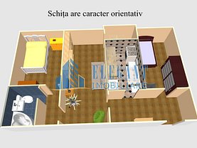 Apartament de vânzare 3 camere în Craiova, 1 Mai