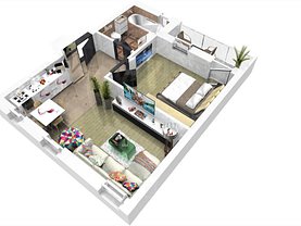 Apartament de vânzare 2 camere în Sibiu, Hipodrom 4