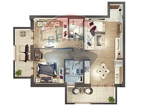 Apartament de vânzare 3 camere în Sibiu, Vest