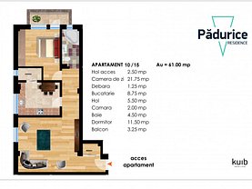 Apartament de vânzare 2 camere în Arad, Ultracentral