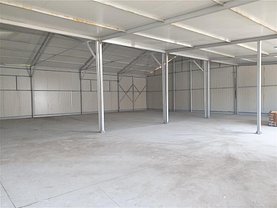Închiriere spaţiu industrial