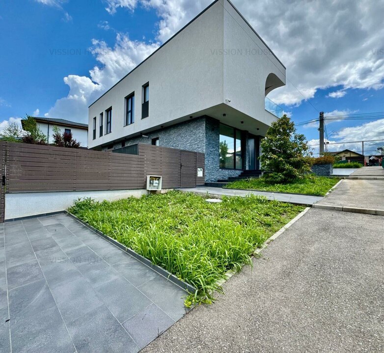 Vilă individuală modernă în Corbeanca – Laguna Albastră | 500 mp teren