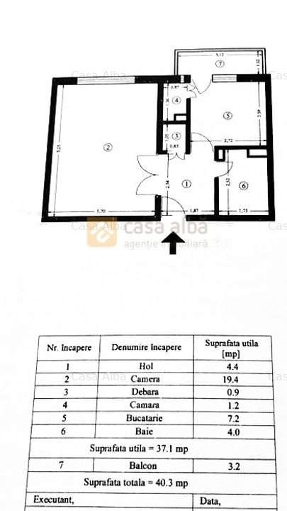 Ideal investitie - apartament cu 1 camera in zona Pacurari - imaginea 7