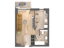 Garsonieră-studio de vânzare în Iasi, Podu Ros