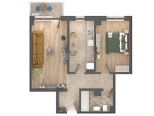 Apartament de vânzare 2 camere în Iasi, Podu Ros