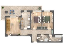 Apartament de vânzare 3 camere în Iasi, Podu Ros