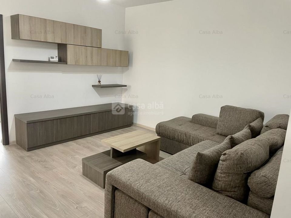 CUG, 2 camere mobilat si utilat, bloc nou