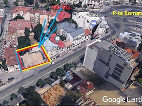 Teren constructii de vânzare, în Bucuresti, zona P-ta Romana