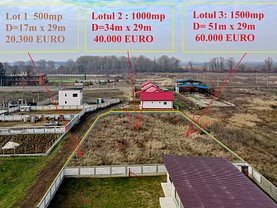 Teren constructii de vânzare, în Ciorogarla