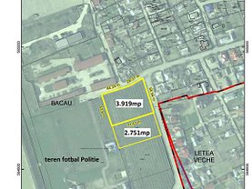 Teren constructii de vânzare, în Bacău, zona Şerbăneşti