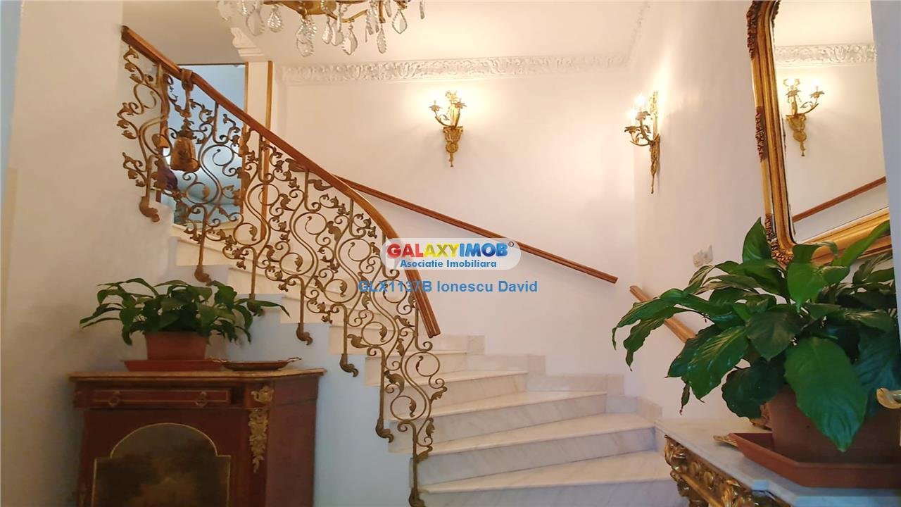 Casa splendida de vanzare Aviatorilor, consolidata, terase, garaj.