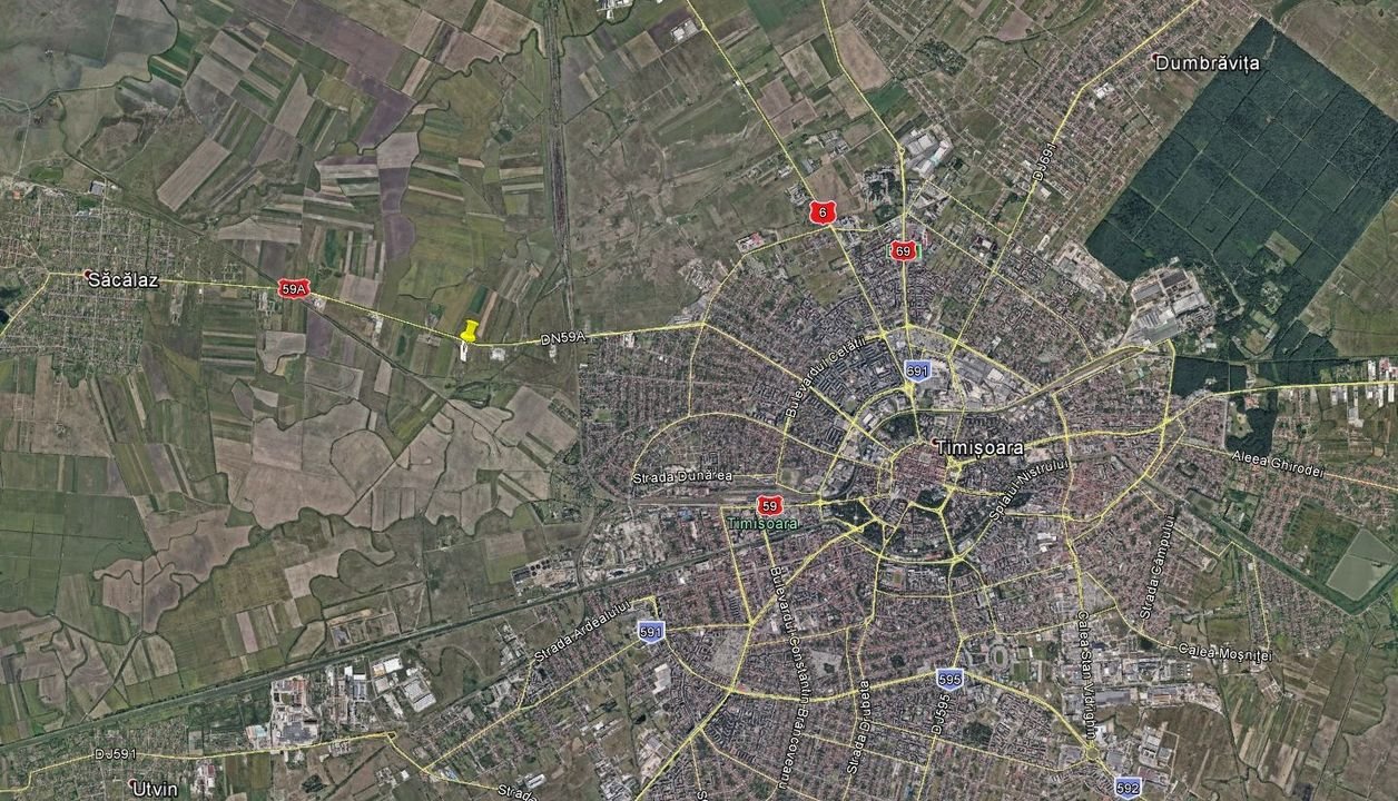 Teren de vanzare 15.800 mp - Timisoara Vest - imaginea 1