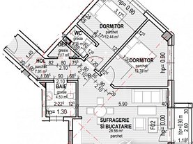 Apartament de vânzare 3 camere, în Cluj-Napoca, zona Dambul Rotund