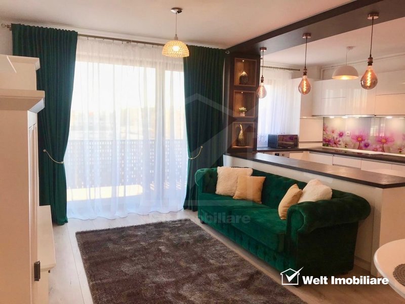 Inchiriere apartament de lux, 2 camere, parcare, 59 mp, prima chirie, Marasti