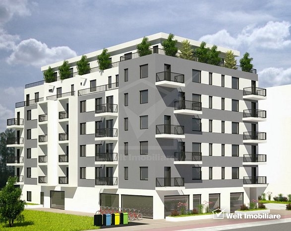 Bloc nou! Apartament 2 camere balcon, etaj 1, zona Dambul Rotund - imaginea 1