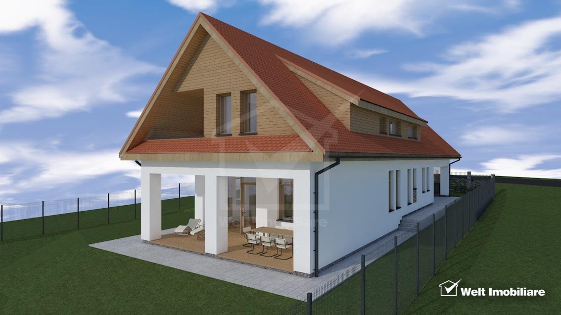 Casa Individuala Aiton | 181 mp utili| teren 1000 mp