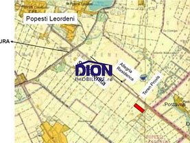 Teren constructii de vânzare, în Popeşti-Leordeni, zona Central
