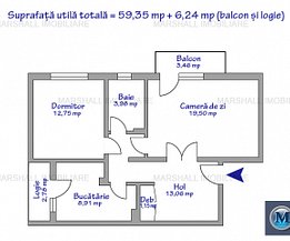 Apartament de vânzare 2 camere, în Ploieşti, zona Eroilor