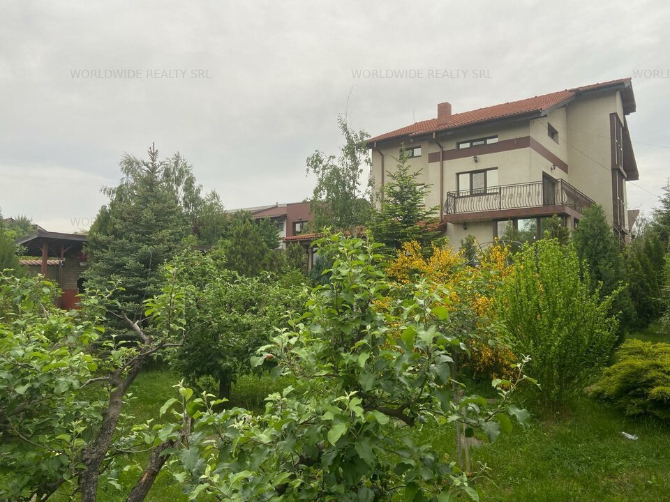 Berceni-Vila de arhitect, P+1+M, gradina 1200mp,