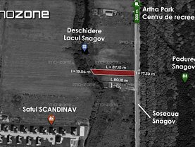Teren constructii de vânzare, în Snagov