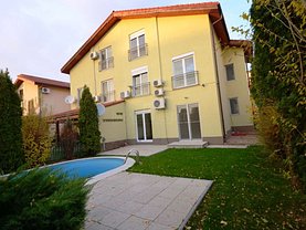Casa de vânzare sau de închiriat 6 camere, în Bucureşti, zona Pipera
