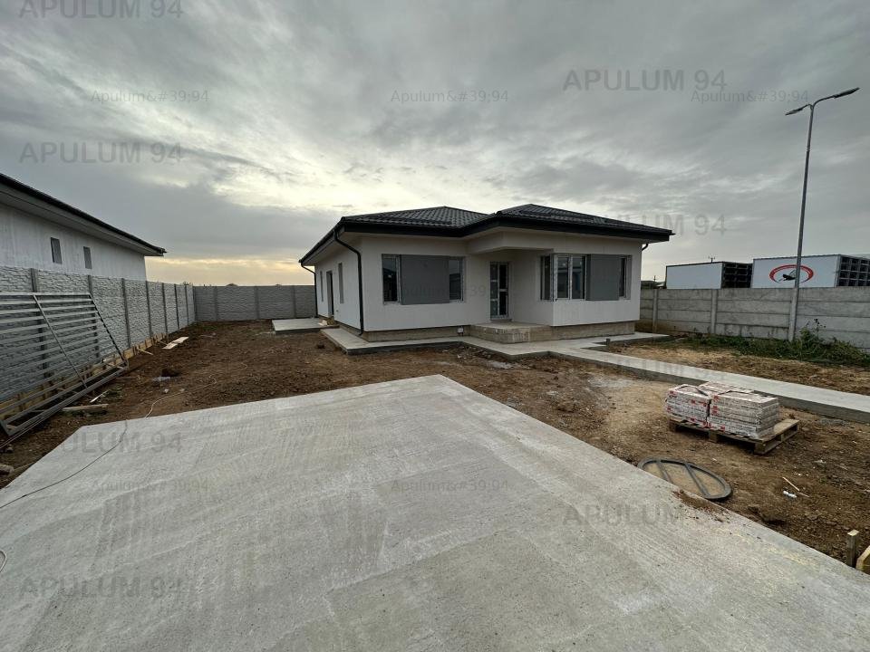 Dragomireşti, casă 4 camere, 2 băi, terasă, apă, canalizare, gaze