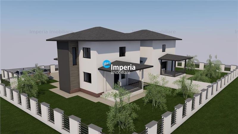 Casa 120 mpu cu 400 teren, asfalt, canalizare, Horpaz