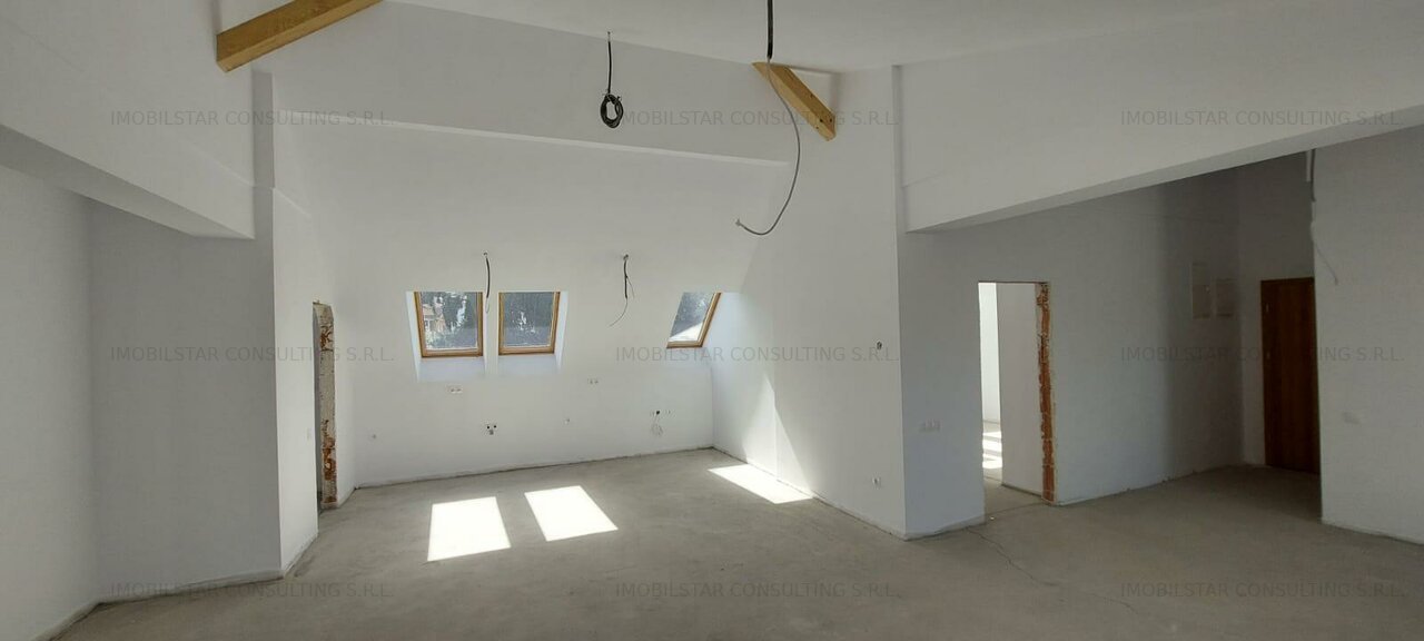 Imobilstar vinde penthouse semifinisat in bloc nou- Zona Papiu