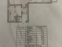 Apartament de vânzare 2 camere în Constanta, Km 4-5