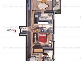 Apartament de vânzare 3 camere, în Bucuresti, zona Pipera