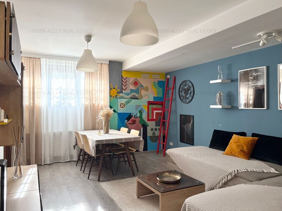 VANZARE APARTAMENT CU 3 CAMERE COMPLET MOBILAT SI UTILAT IN BUCURESTII NOI