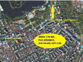 Teren constructii de vânzare, în Bucureşti, zona Tei