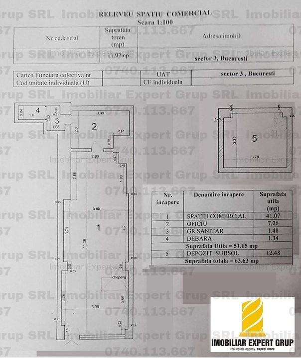 Centru Istoric-Spatiu comercial:63 mp,vitrina si terasa stradala~4 ml.