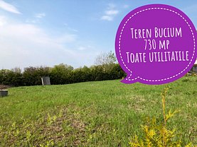 Teren constructii de vânzare, în Iasi, zona Bucium