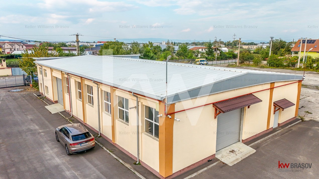 Hala de inchiriat 410 mp+ 120 mp birouri+ 2 camere frigorifice