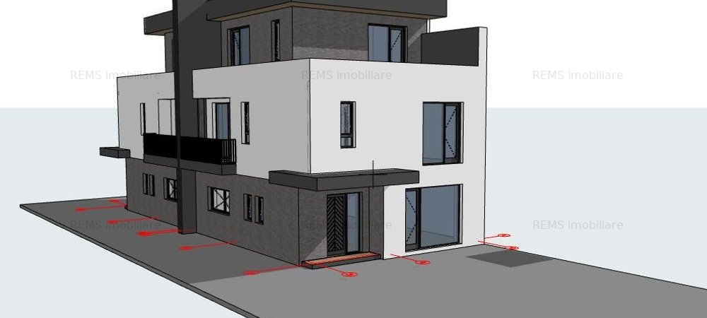 Casa de vanzare, 4 camere, teren 350 mp, Buna Ziua - imaginea 0 + 1