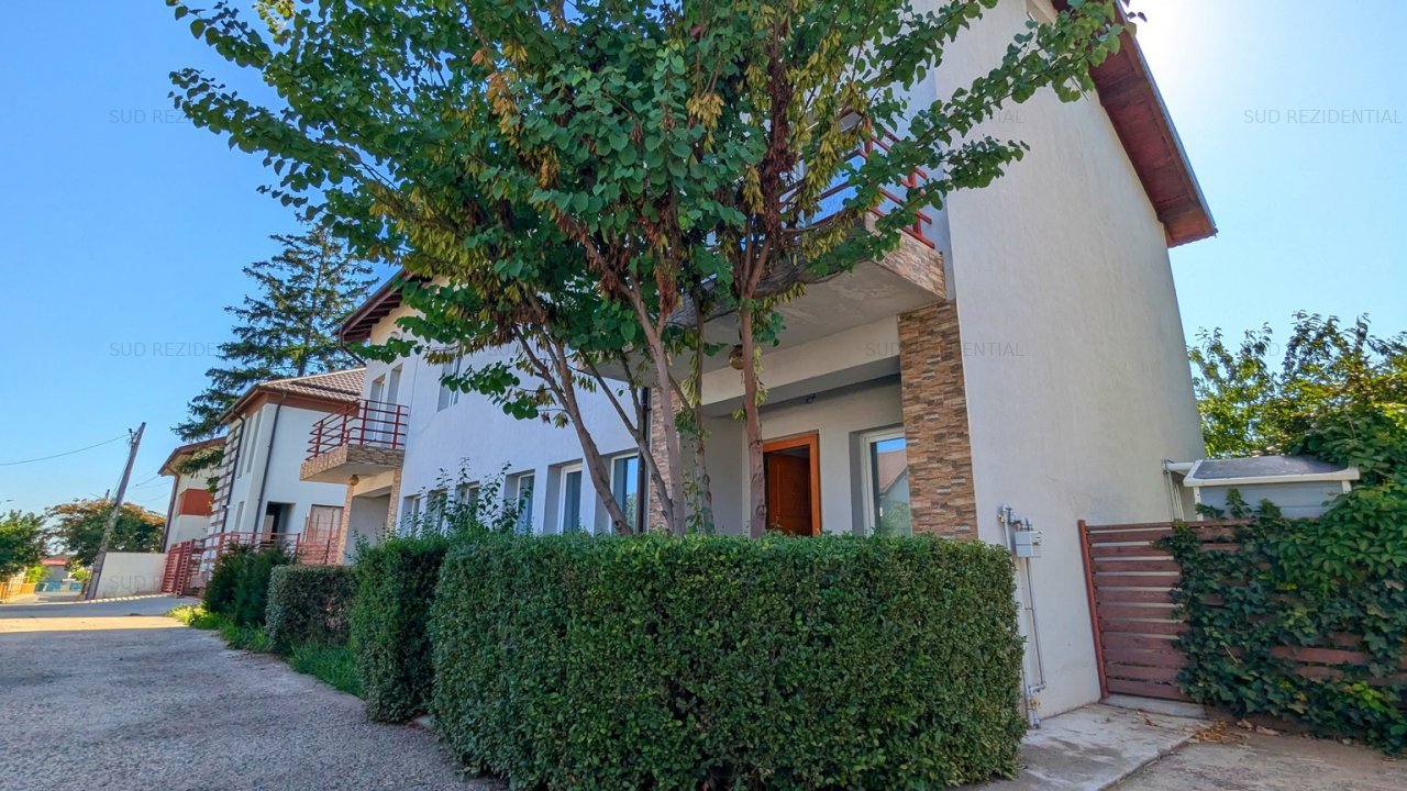 Vila tip Duplex, 5 camere, imobil 2014, zona centrala Popesti Leordeni, mobilata