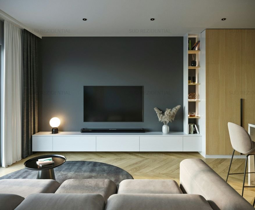 Apartament 2 camere in ansamblu rezidential - 10 minute de metrou Aparatori