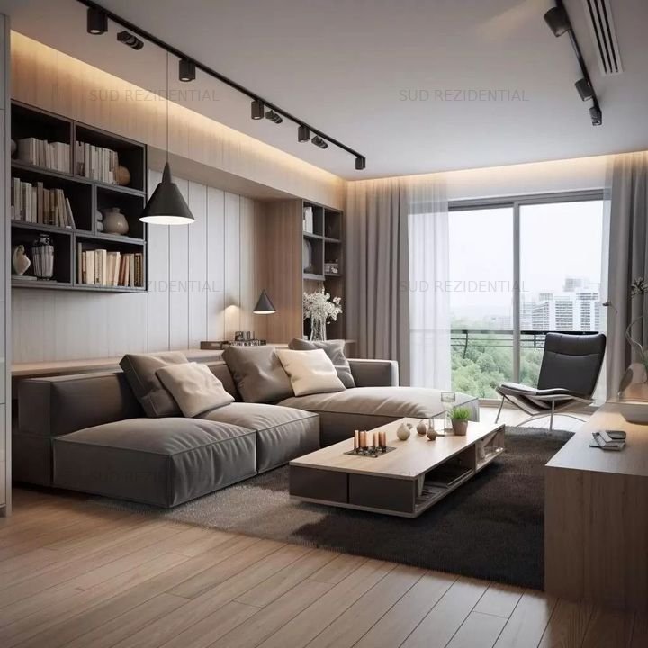 Apartament cu terasa si curte - decomandat, finisaje noi, acces metrou, Sector 4