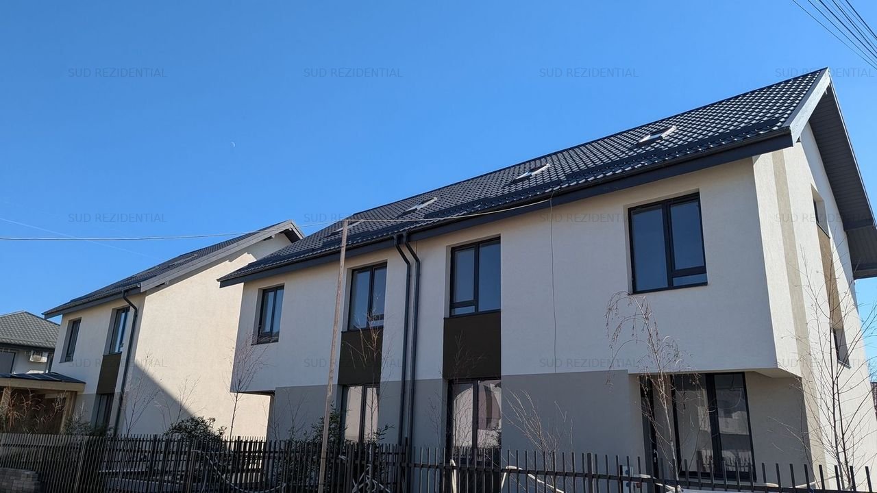 Vila de vanzare in Comuna Berceni - tip duplex, moderna, P+1E+M