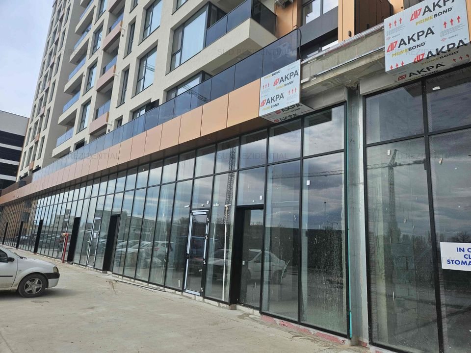 Spatiu comercial de inchiriat, 126 mp, 4 locuri de parcare, str. Popesti Vest