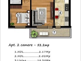 Apartament de vânzare 2 camere, în Bucuresti, zona Rahova