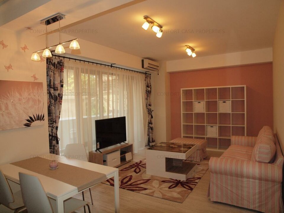 Dorobanti - Apartament 2 camere - bloc nou - centrala termica - mobilat utilat