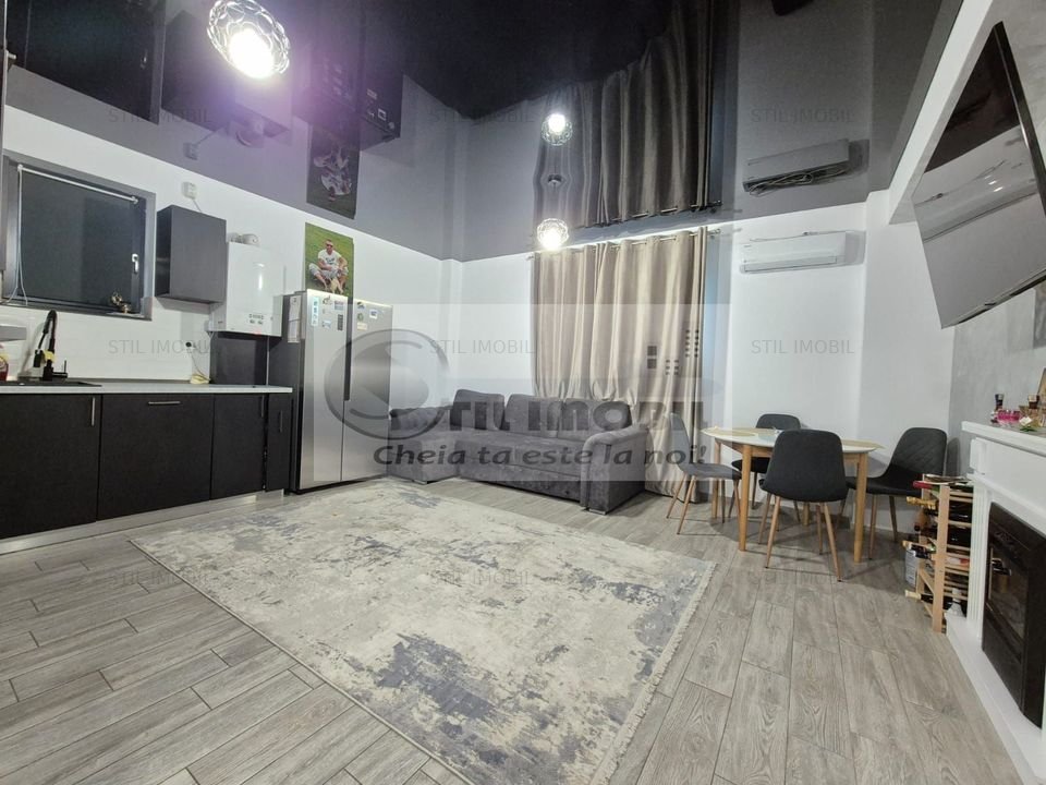 Apartament 3 camere, Demisol, Tomeşti -450 Euro