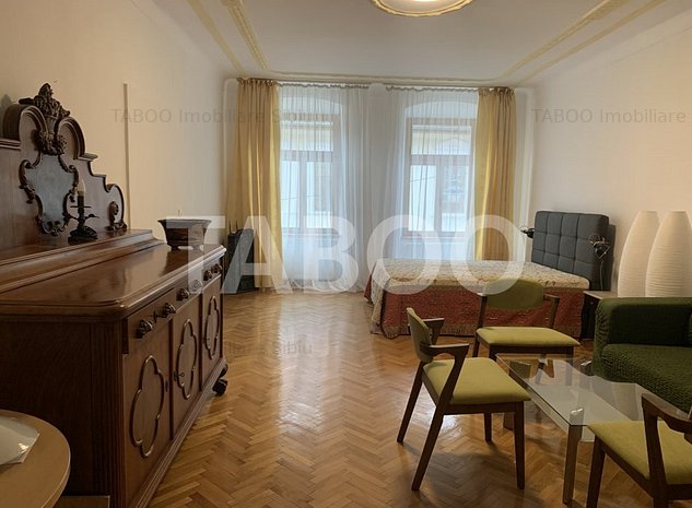 Apartament 2 camere 80 mp in inima Sibiului de inchiriat - imaginea 1