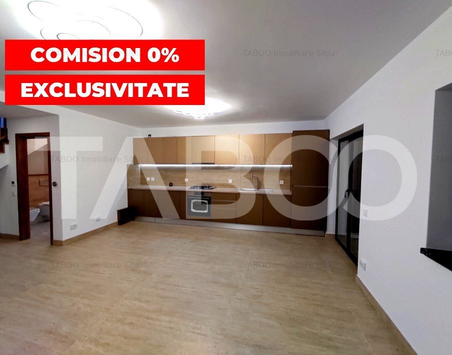 Apartament de lux de vanzare cu gradina parcare 113 mp utili in Sibiu - imaginea 0 + 1