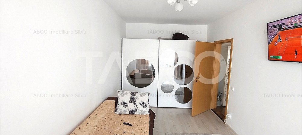 Apartament 2 camere si balcon 45 mp de vanzare in Sibiu zona Turnisor - imaginea 0 + 1