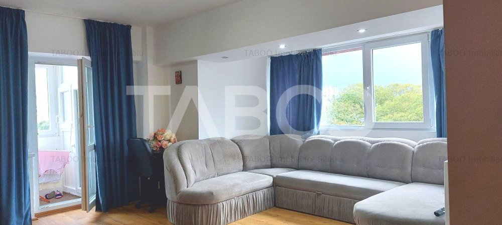 Apartament de vanzare 72 mp 2 camere balcon zona Sub Arini Sibiu - imaginea 0 + 1