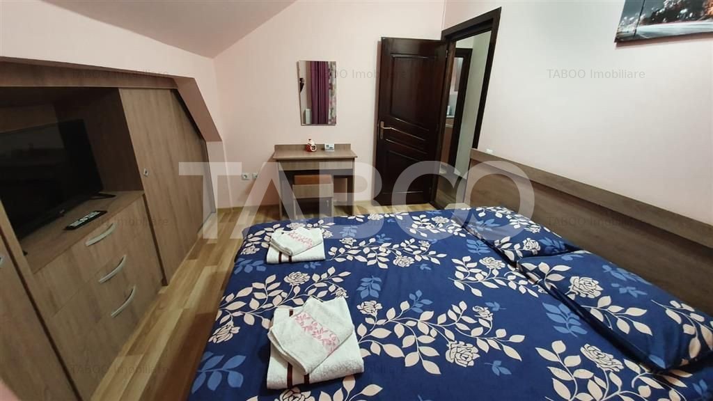 Apartament de inchiriat 56 mpu 2 camere mansarda in vila Selimbar