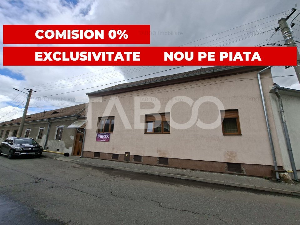 Casa individuala de vanzare Strada Serpuita Sibiu 3 camere si teren